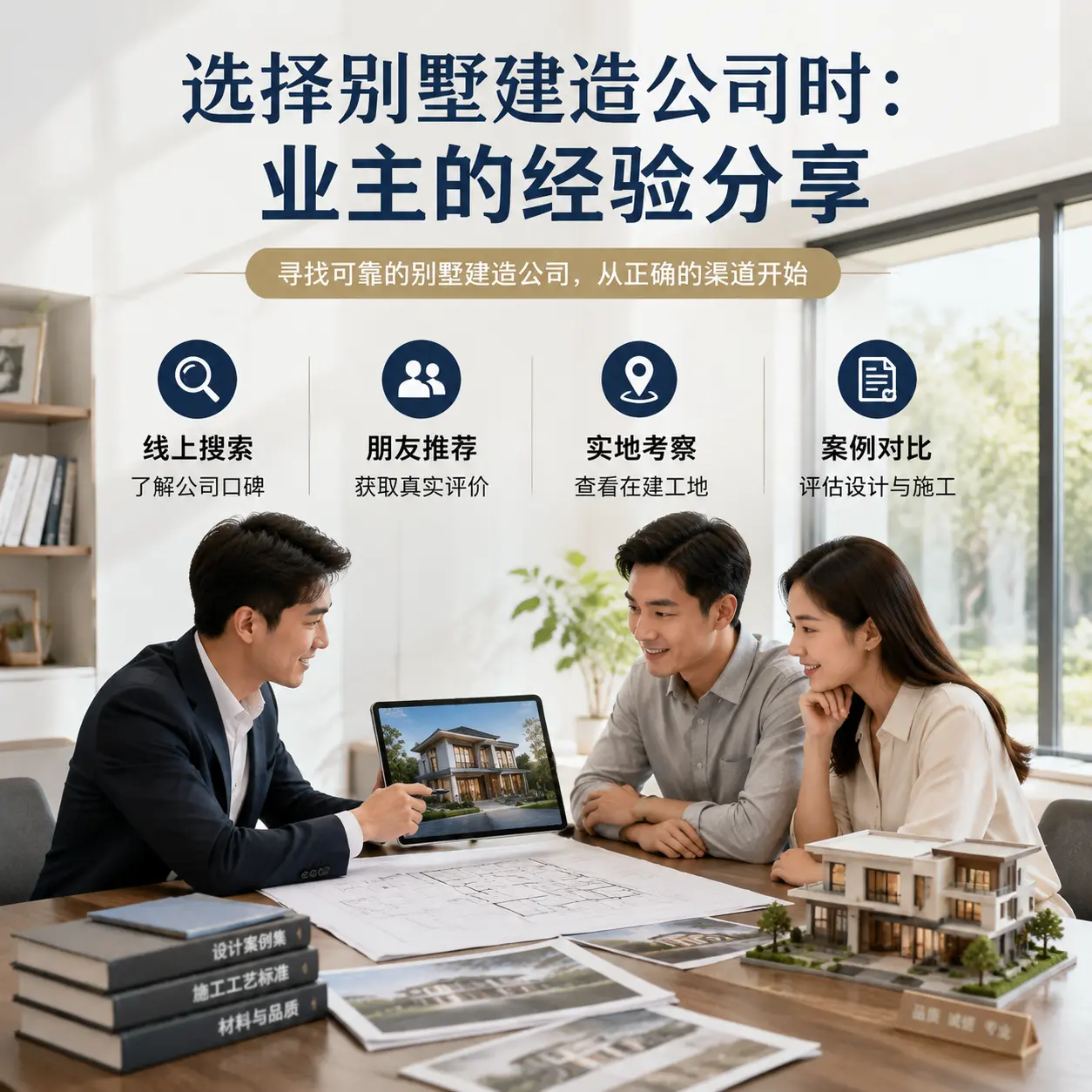 选择别墅建造公司时: 三都 业主的经验分享
