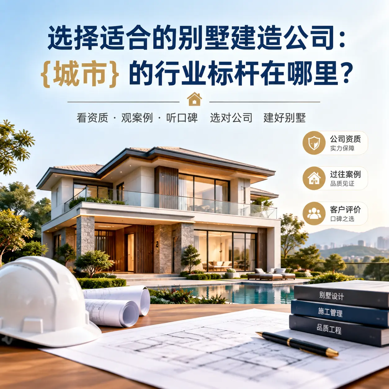 选择适合的别墅建造公司： 三都 的行业标杆在哪里？