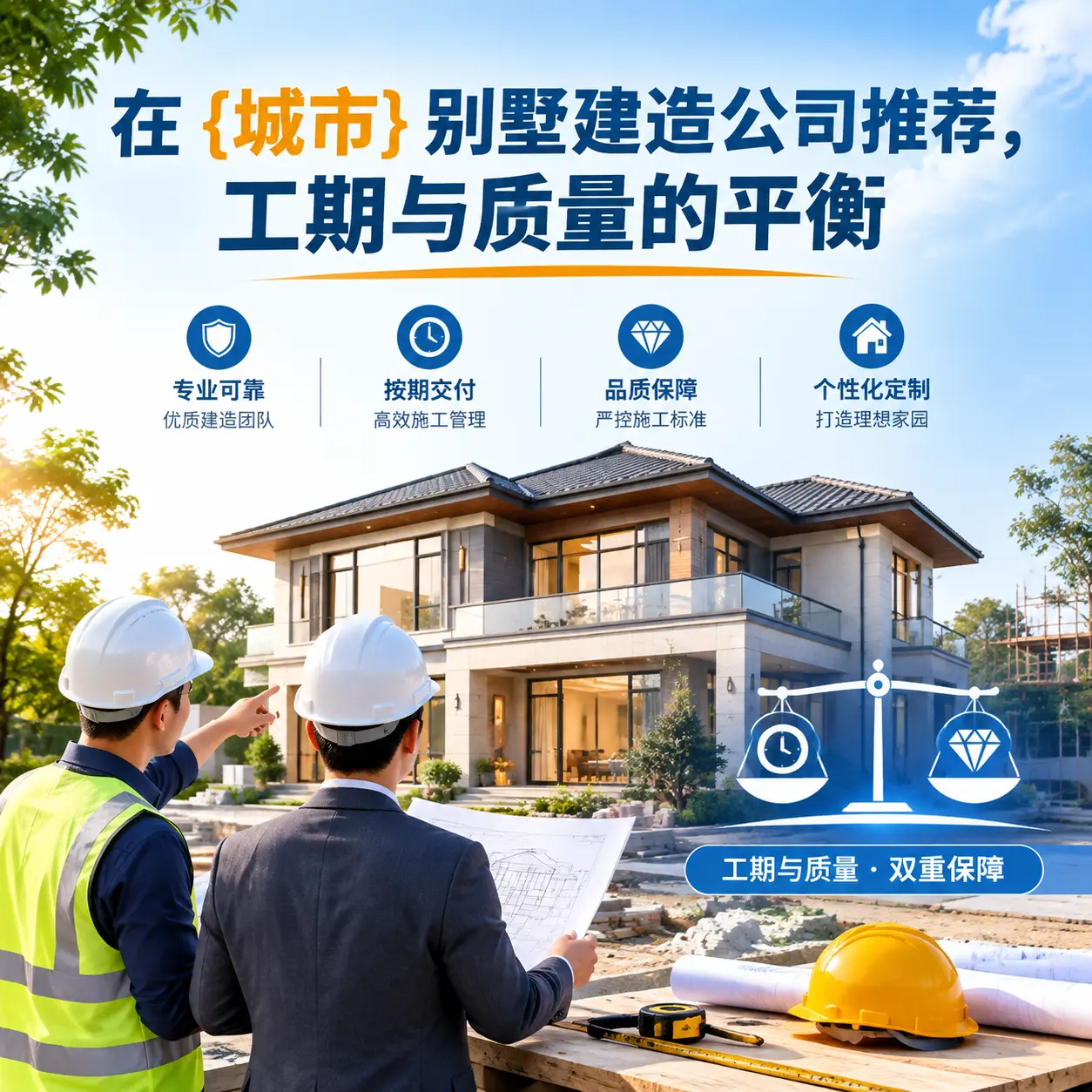 在 三都 别墅建造公司推荐，工期与质量的平衡