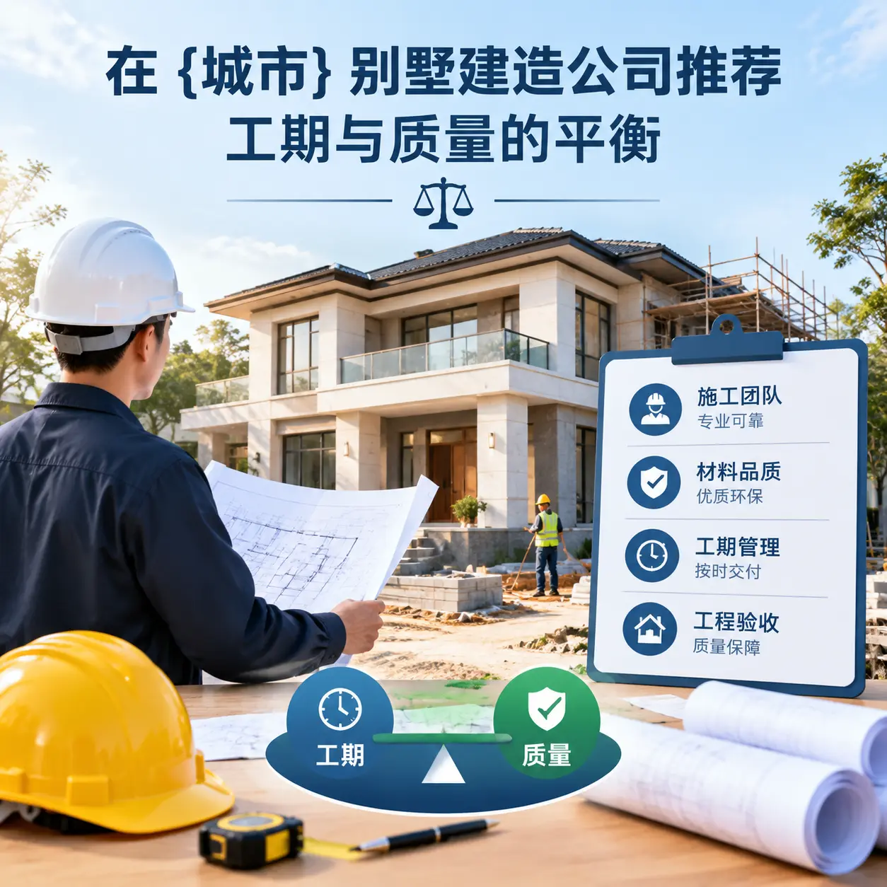 在 三都 别墅建造公司推荐，工期与质量的平衡