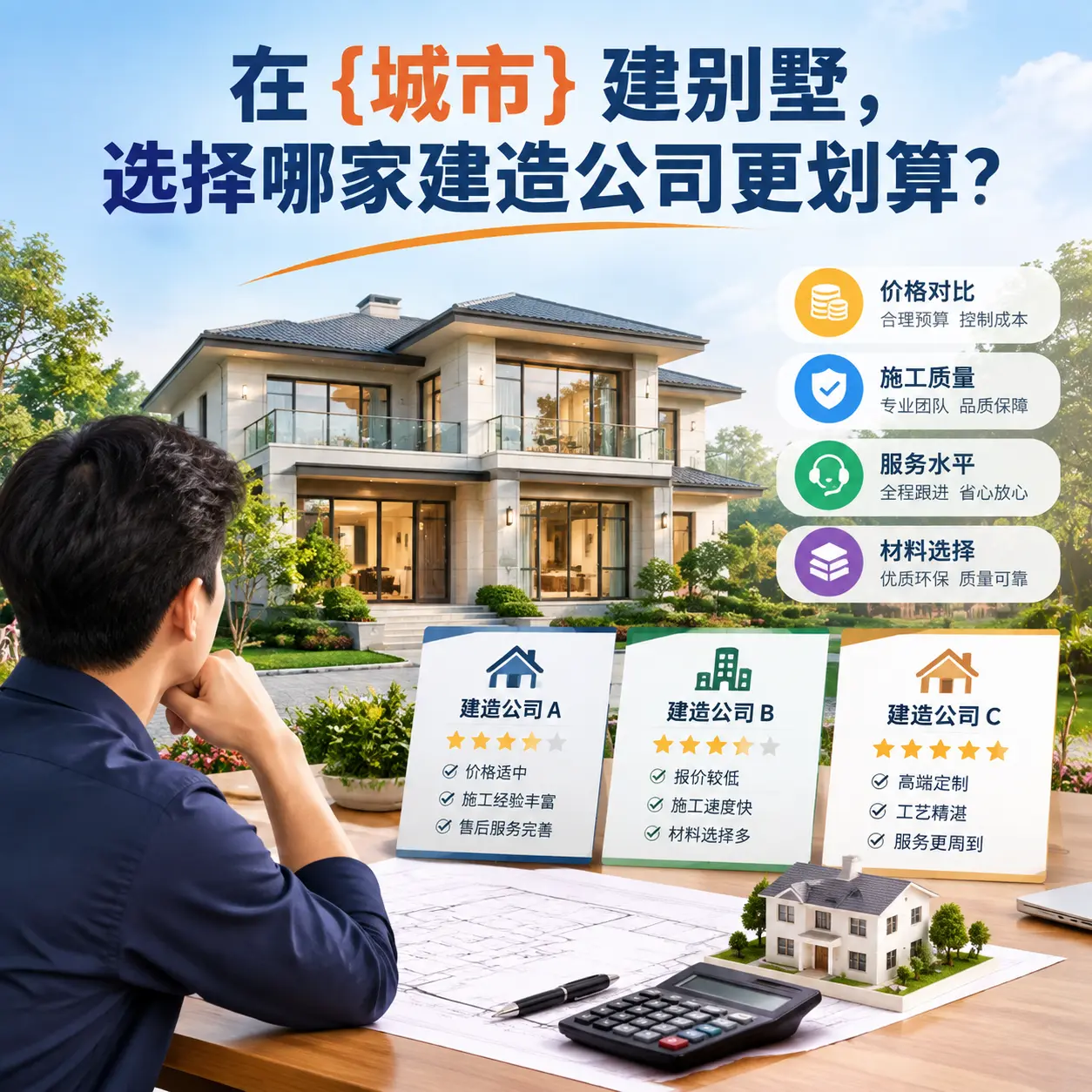 在 三都 建别墅，选择哪家建造公司更划算？