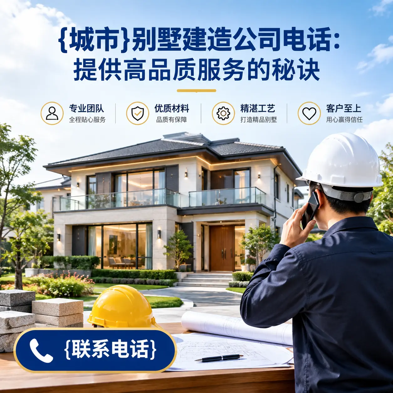 三都别墅建造公司电话：提供高品质服务的秘诀