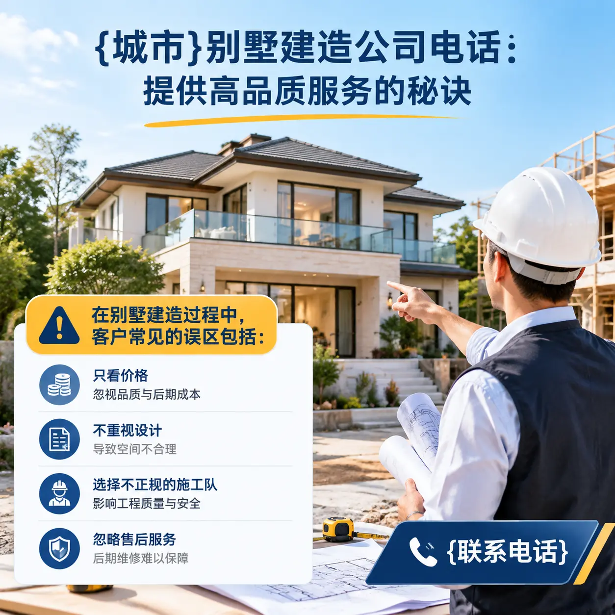 三都别墅建造公司电话:提供高品质服务的秘诀