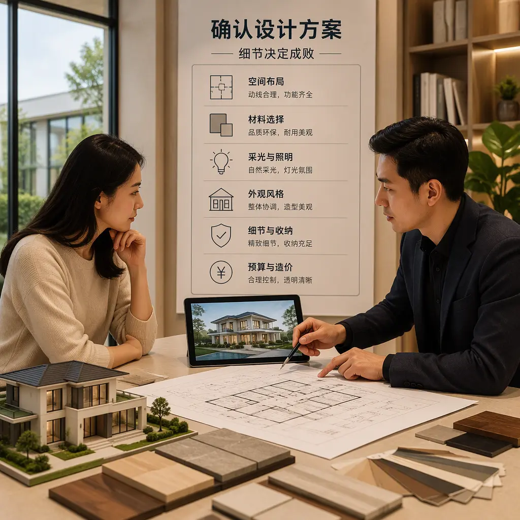 别墅建造公司推荐:与设计师沟通的有效技巧在 三都