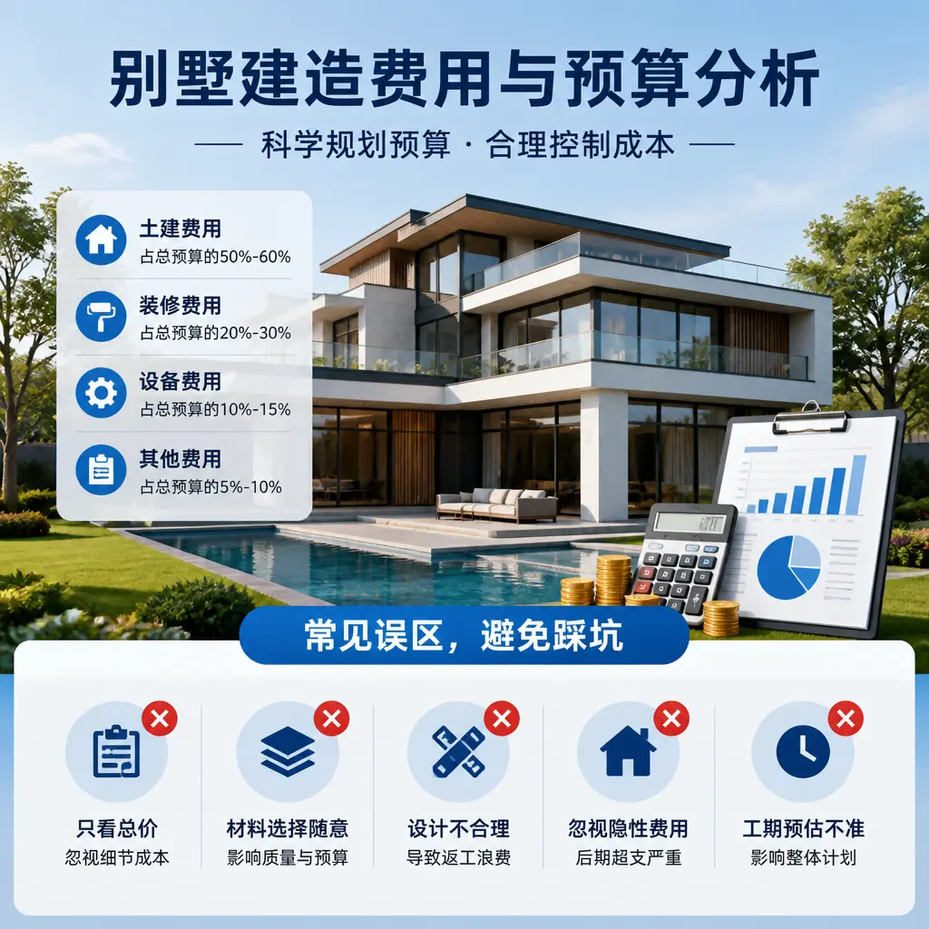 别墅建造公司推荐: 三都 建造别墅的费用与预算分析