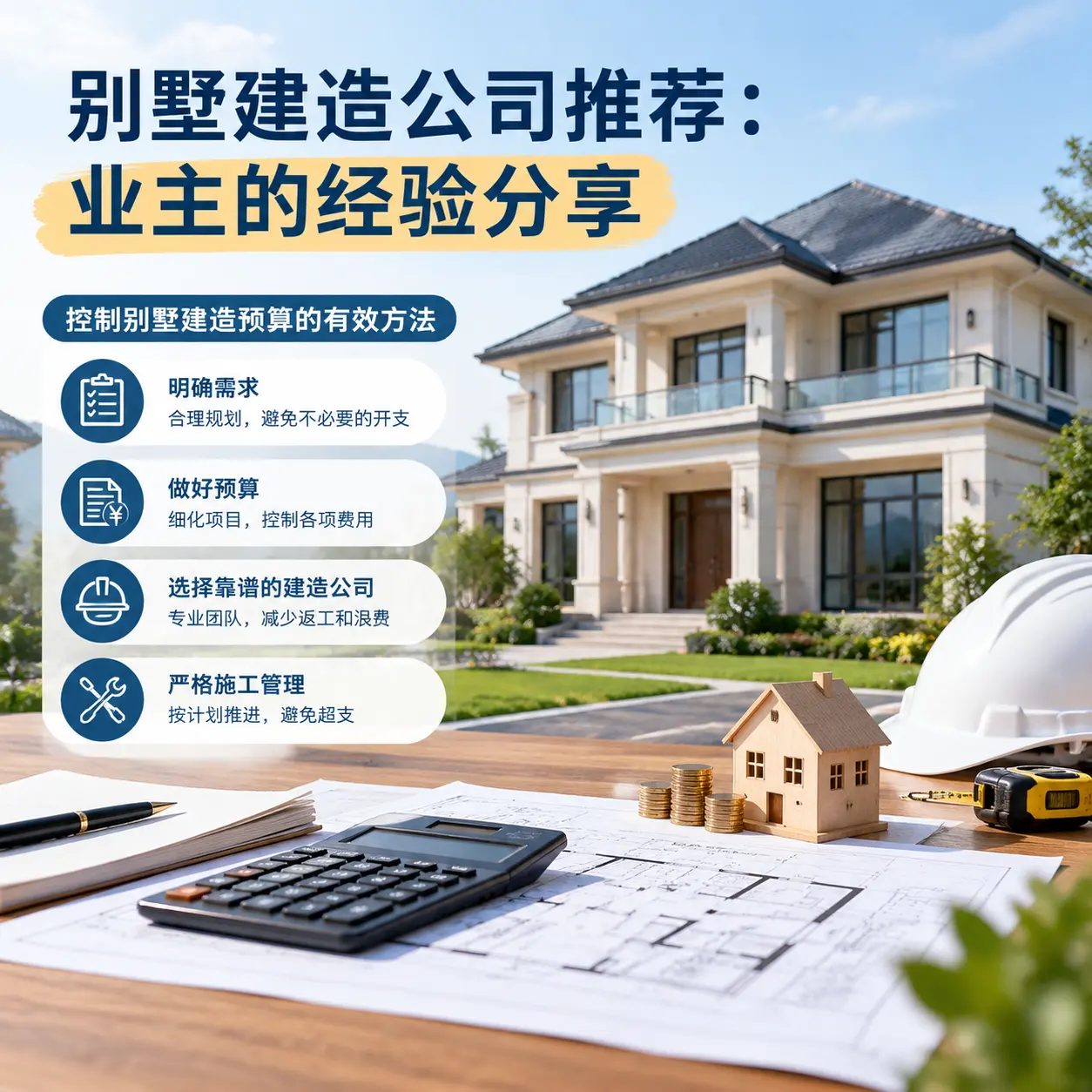 别墅建造公司推荐： 三都 业主的经验分享