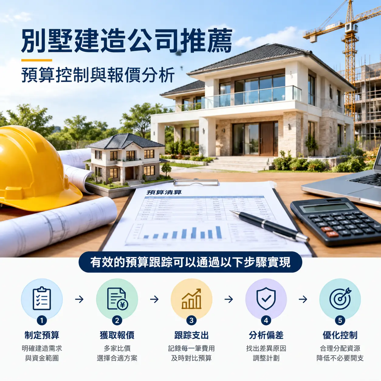 在 三都 别墅建造公司推荐:预算控制与报价分析